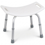 Banco Ducha de Aluminio con Altura Ajustable