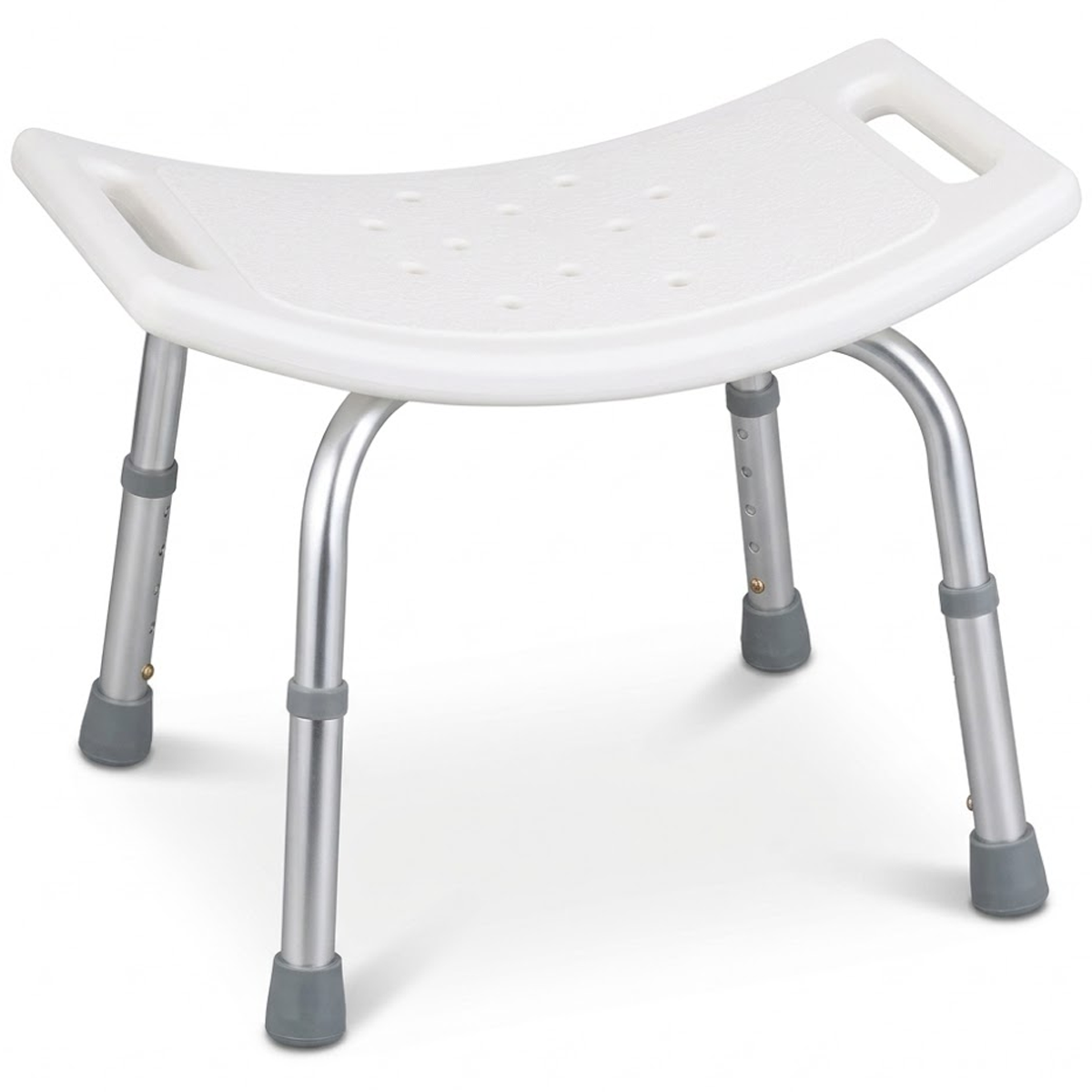 Banco Ducha de Aluminio con Altura Ajustable