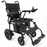 Silla de Ruedas Eléctrica de Viaje Plegable Ultra Ligera